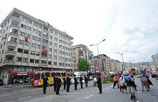 Trabzon’da 23 Nisan kutlamalarında bandolu konser