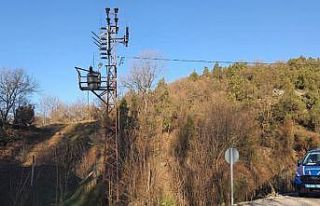 Trafo çalma girişiminde bulunan iki kişi suçüstü...