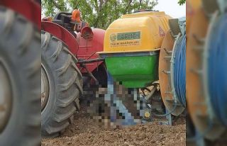 Traktörün altında kalarak feci şekilde can verdi