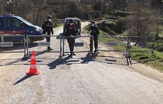 Trakya’da karantinaya alınan ilk köy