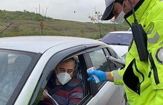 Turgutlu-İzmir yolunda polisten denetleme