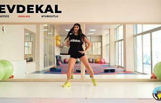 Turgutlu’da evlerde zumba zamanı