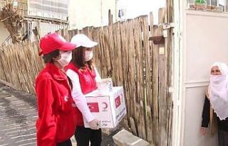 Türk Kızılayı Yeşilyurt Şubesi, gıda ve temizlik...