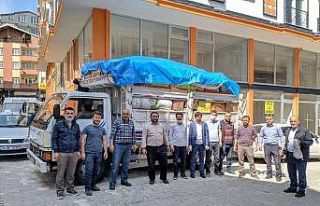 Türkeli’den İdlib’e yardım