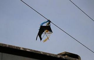 Uçurtmasını elektrik telinden alırken akıma kapılan...