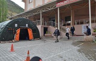 Uludere Kaymakamlığından örnek davranış, taburcu...