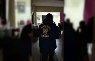 Ümraniye’de yasağa rağmen açık olan kıraathaneye...