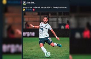 Umut Meraş futbolu özlediğini duyurdu
