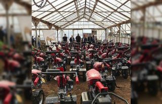 Üreticilere çapa makinesi dağıtımına başlanıldı