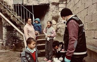 Ürgüp Belediyesi’nin vefalı ekibi yardımdan...