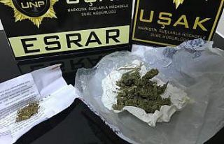 Uşak’ta uyuşturucu operasyonları: 8 gözaltı