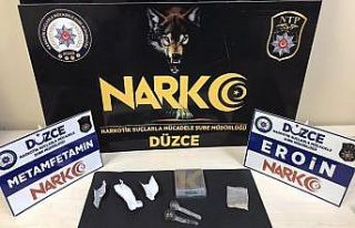 Uyuşturucu madde taşıyan 3 kişi yakalandı