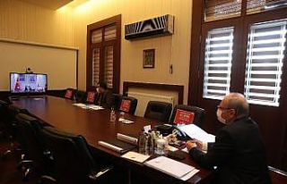 Vali Çakacak, Bakan Selçuk’un düzenlediği video...