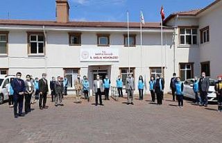 Vali Güner, Vaka Takip ve Filyasyon Yönetim Merkezinde...