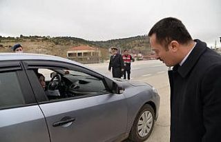 Vali Şentürk, il girişindeki gözlem noktalarını...