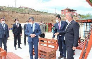 Vali Sezer, Yahşihan Belediyesi’nin çalışmalarını...