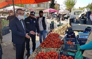 Vali Soytürk’den semt pazarlarına denetim