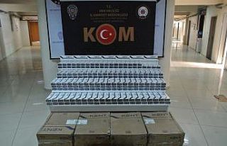 Van’da 53 bin 912 paket kaçak sigara ele geçirildi