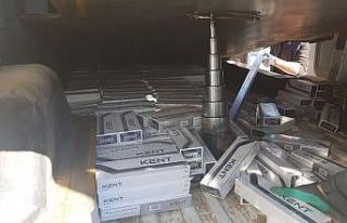 Van’da 5 bin 900 paket kaçak sigara ele geçirildi