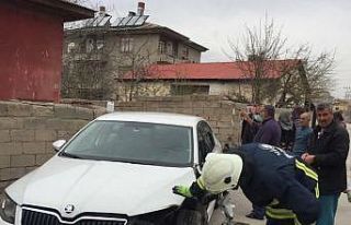 Van’da trafik kazası; 1 yaralı
