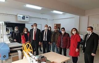 Van’daki meslek liselerinde günde 10 bin maske...