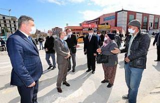 Varol, korona virüs önlemlerini yerinde inceledi