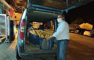 Vatandaş fırına gidemeyince fırıncılar ekmeği...