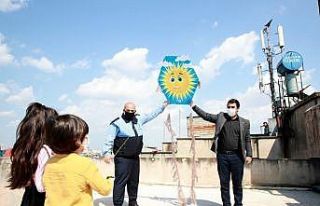 Vatandaşa tüp, çocuklara uçurtma