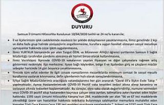 Vezirköprü’ye 14 gün karantina