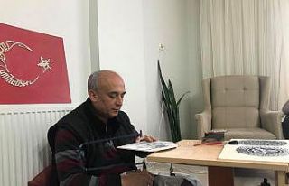Yaptığı eserlerin gelirini ’’Biz bize yeteriz...