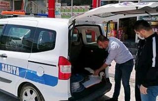 Yaralı leylek hastaneye sığındı
