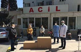 Yardımseverlerden koruyucu tulum desteği