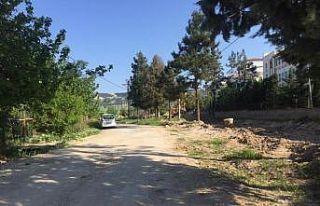 Yeni Mahallede asfalt öncesi kazı çalışması