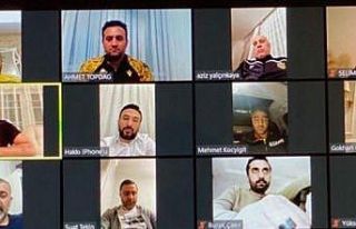 Yeni Malatyaspor yönetiminden telekonferanslı toplantı