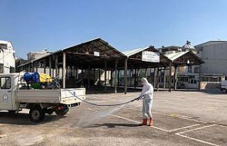 Yıldırım’da temizlik ve dezenfekte çalışmaları...