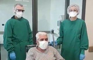 Yoğun bakımdaydı, virüsü yendi alkışlarla taburcu...