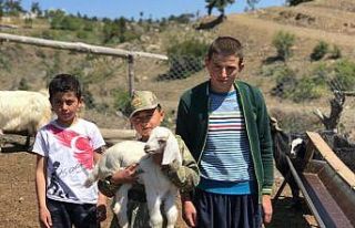 Yörük çocuğu Alperen’in asker hayali gerçek...