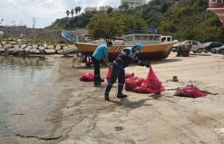 Yumurtalık ve Karataş’ta sahil ve liman temizliği