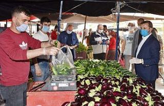 Yüreğir’de semt pazarlarına korona virüs düzenlemesi