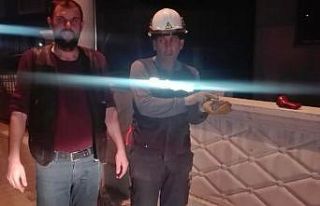 Yuvadan düşen yavru kumru sepetli araç ile yeniden...