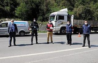 Zabıta ekiplerinden polis ekiplerine sürpriz