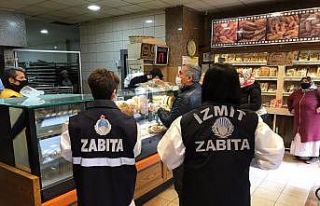 Zabıtadan fırınlara korona virüs denetimi