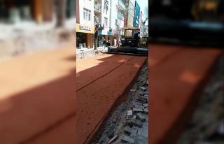 Zincirlikuyu Caddesi’nde üst yapı çalışmalarına...
