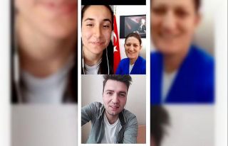 Ziraat Fakültesi açık kapı uygulamasını telekonferans...