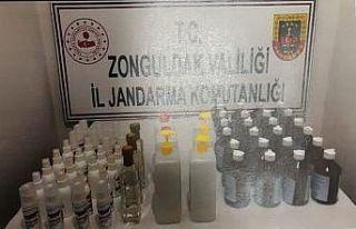 Zonguldak’ta sahte el dezenfektan operasyonu: 1...