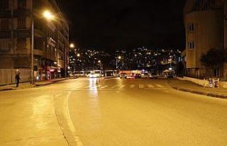 Zonguldak’ta sokağa çıkma kısıtlaması başladı