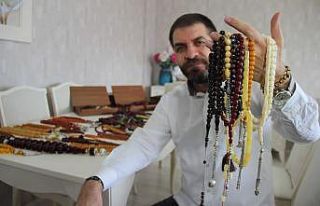 12 yıl önce başlayan tespih merakı koleksiyona...