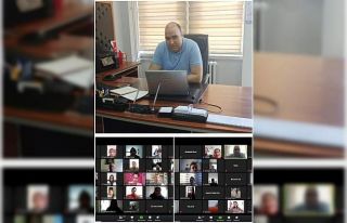 23 Nisan İlkokulu veli toplantısı görüntülü...