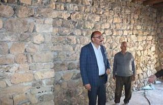 400 yıllık evlerde restorasyon çalışması