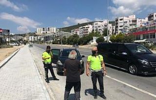 65 yaş üstü vatandaş polisin dur ihtarına uymadı